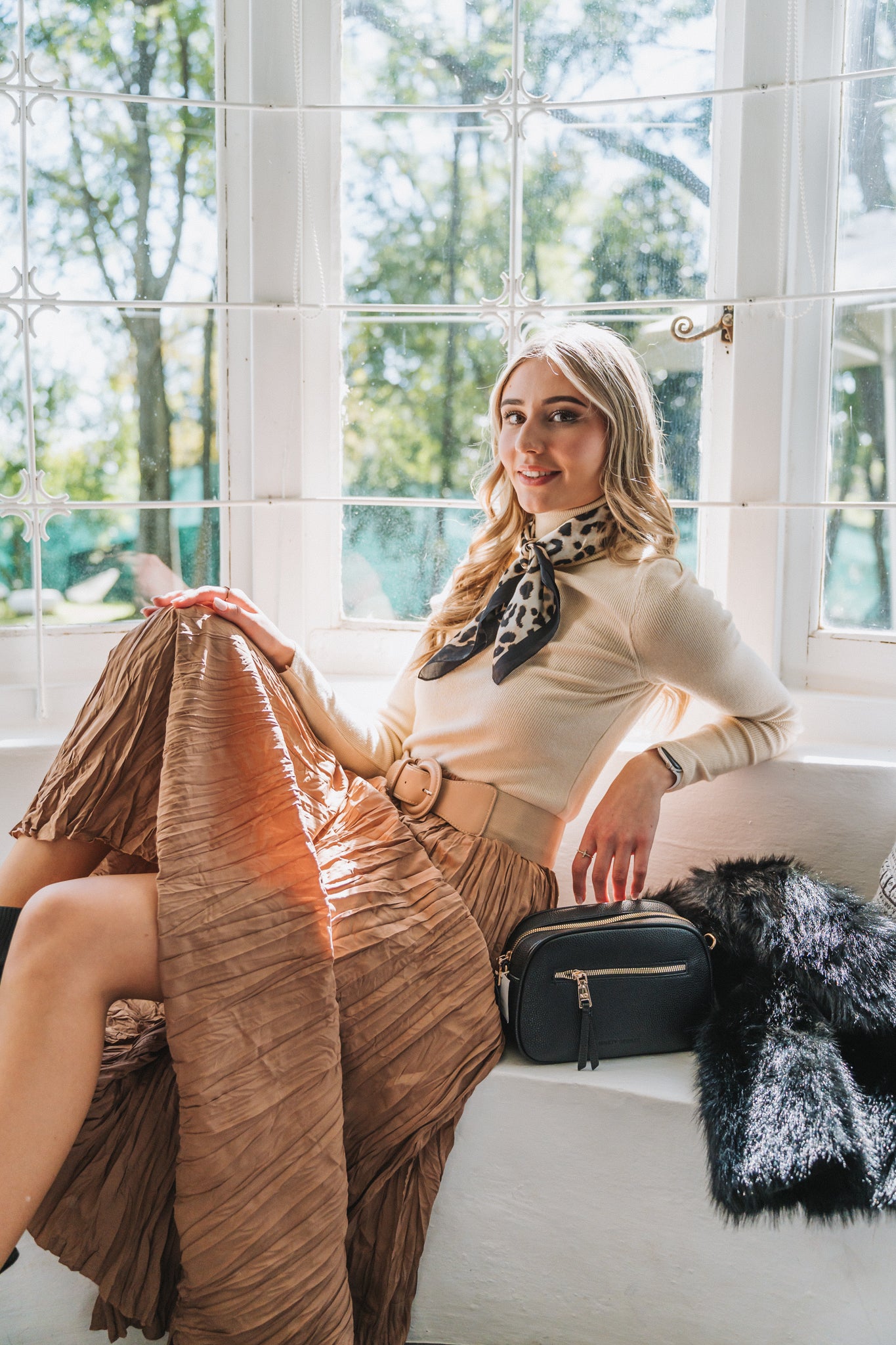Flow Skirt Brown | One Size / 30-36