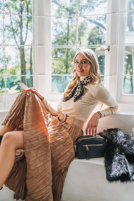 Flow Skirt Brown | One Size / 30-36