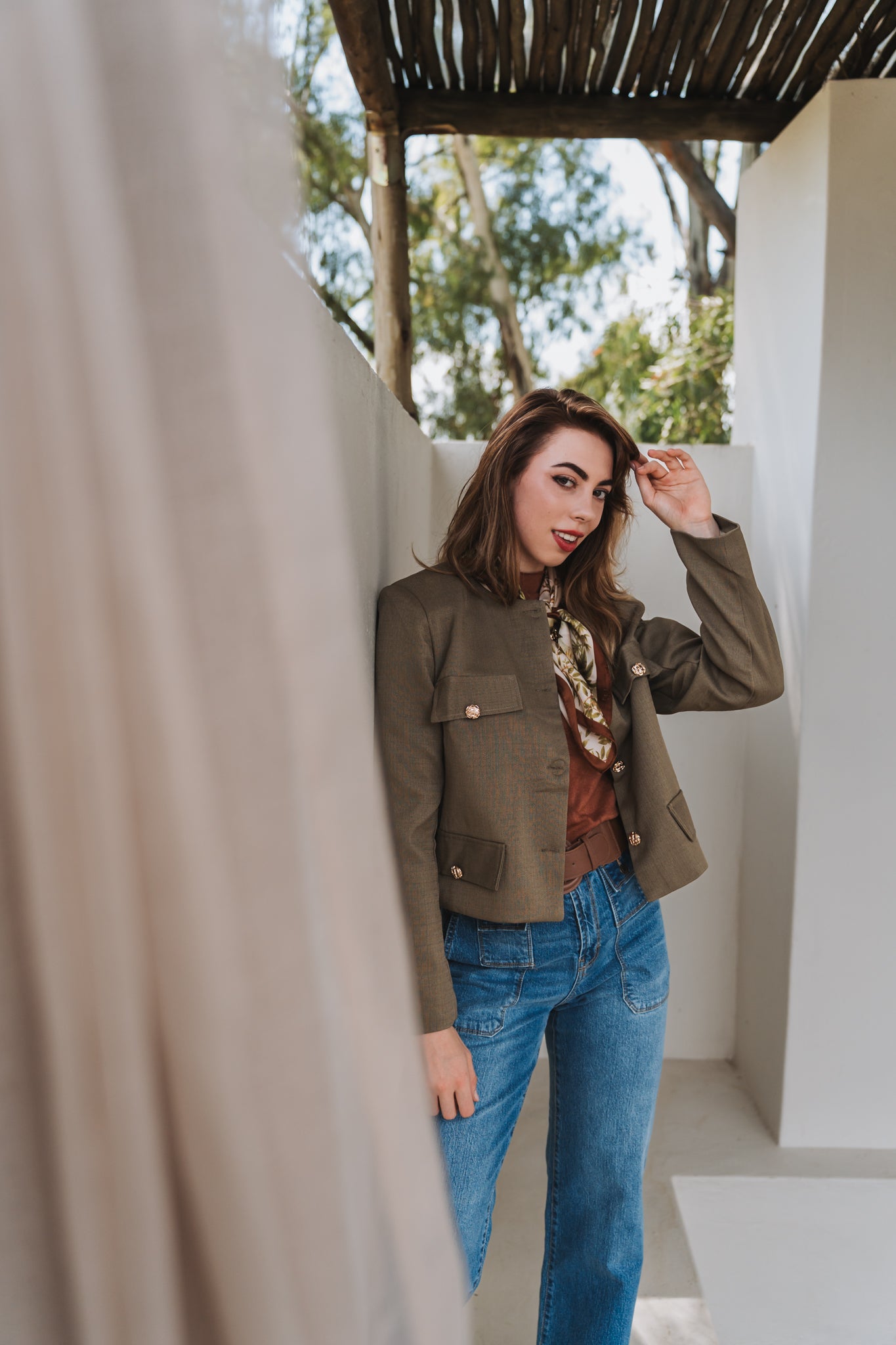 Nikka Knit Rust | One Size