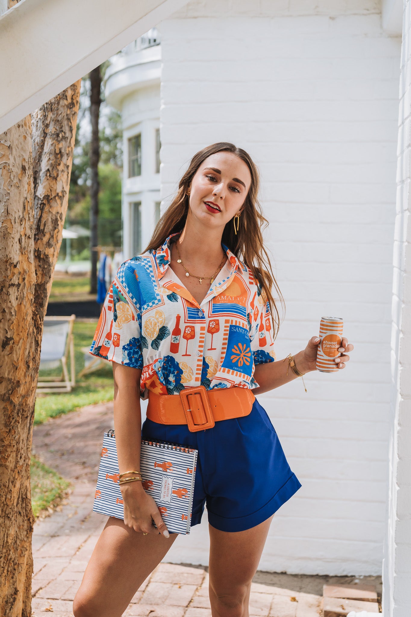 Aperol Blouse