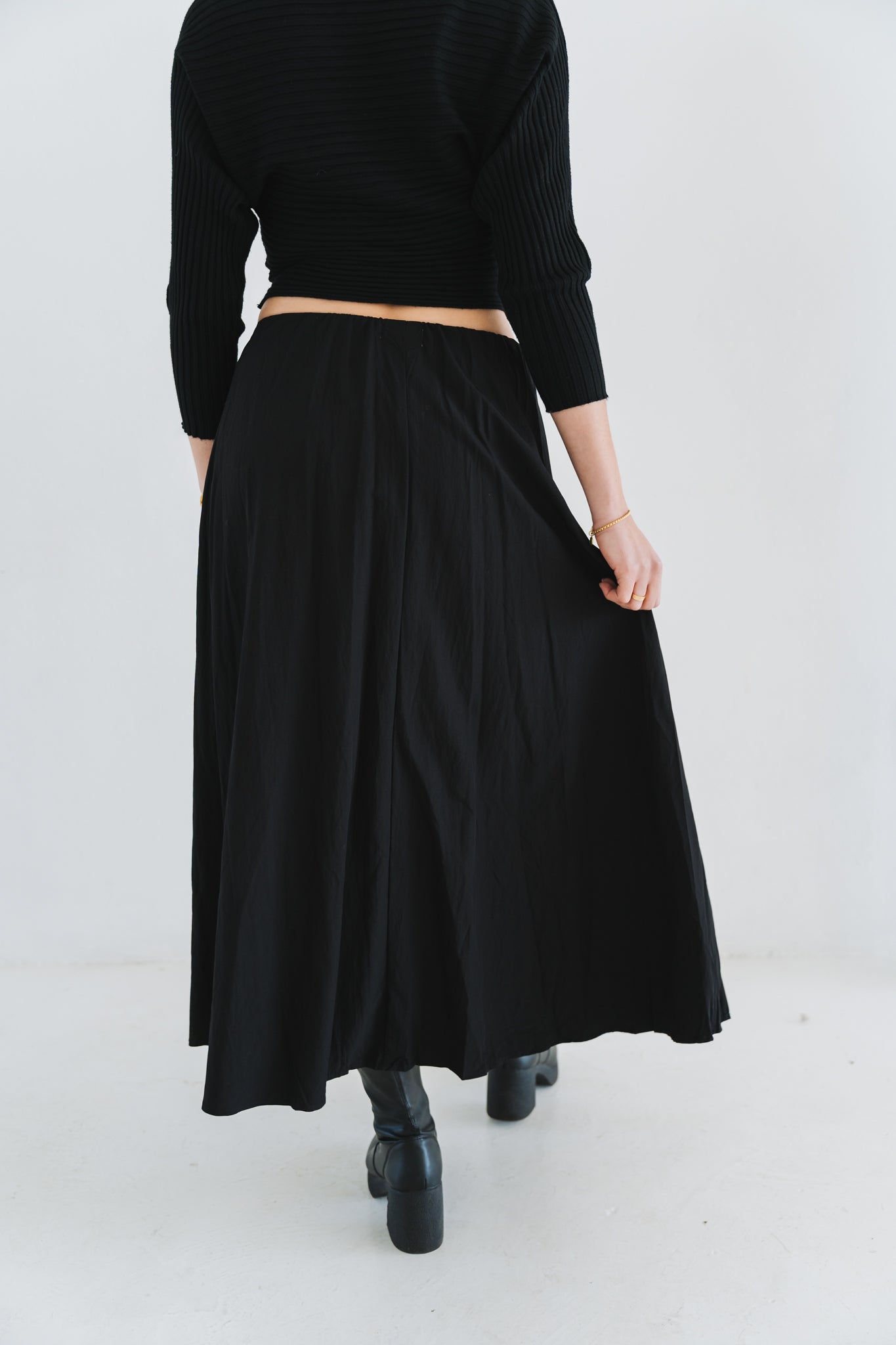 Maxi Skirt Black | One Size / Fits 30-34