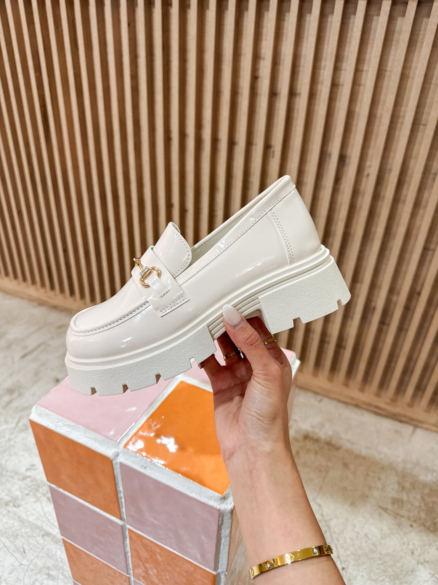 Bar Loafer Cream