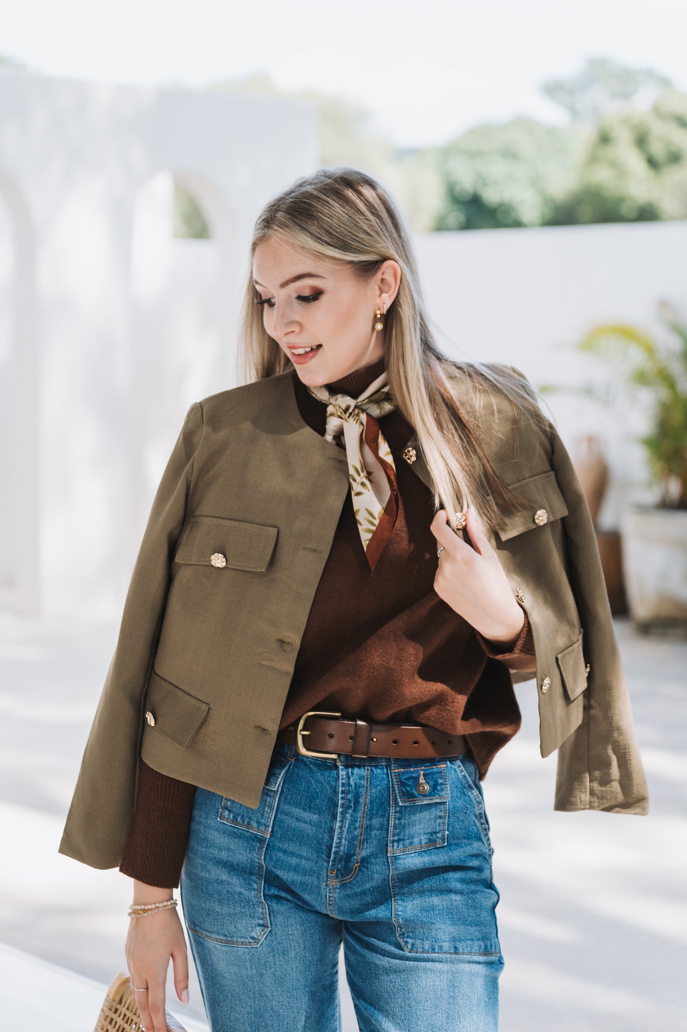 Mary Knit Brown