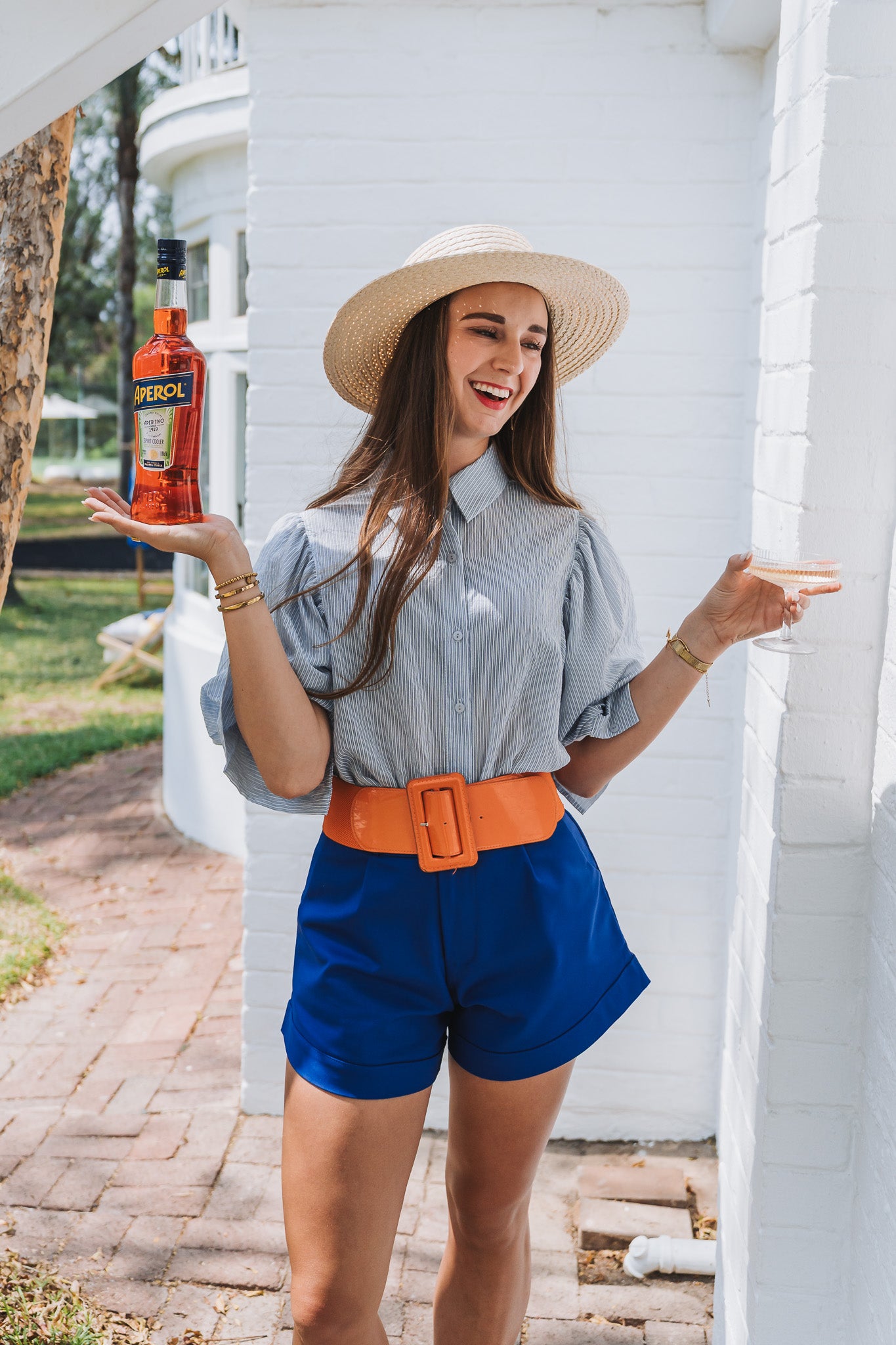 Crete Blouse Blue