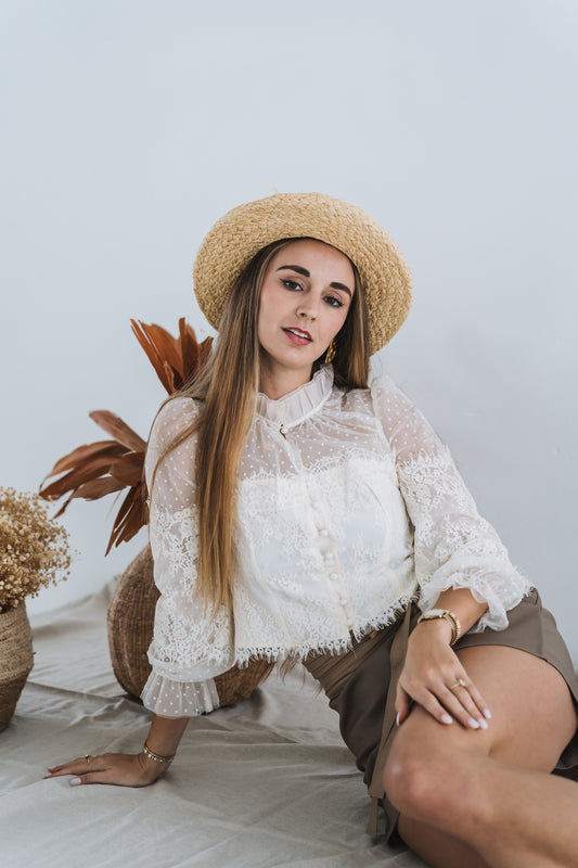 Lacey Vintage Top | One Size / Fits 30-32