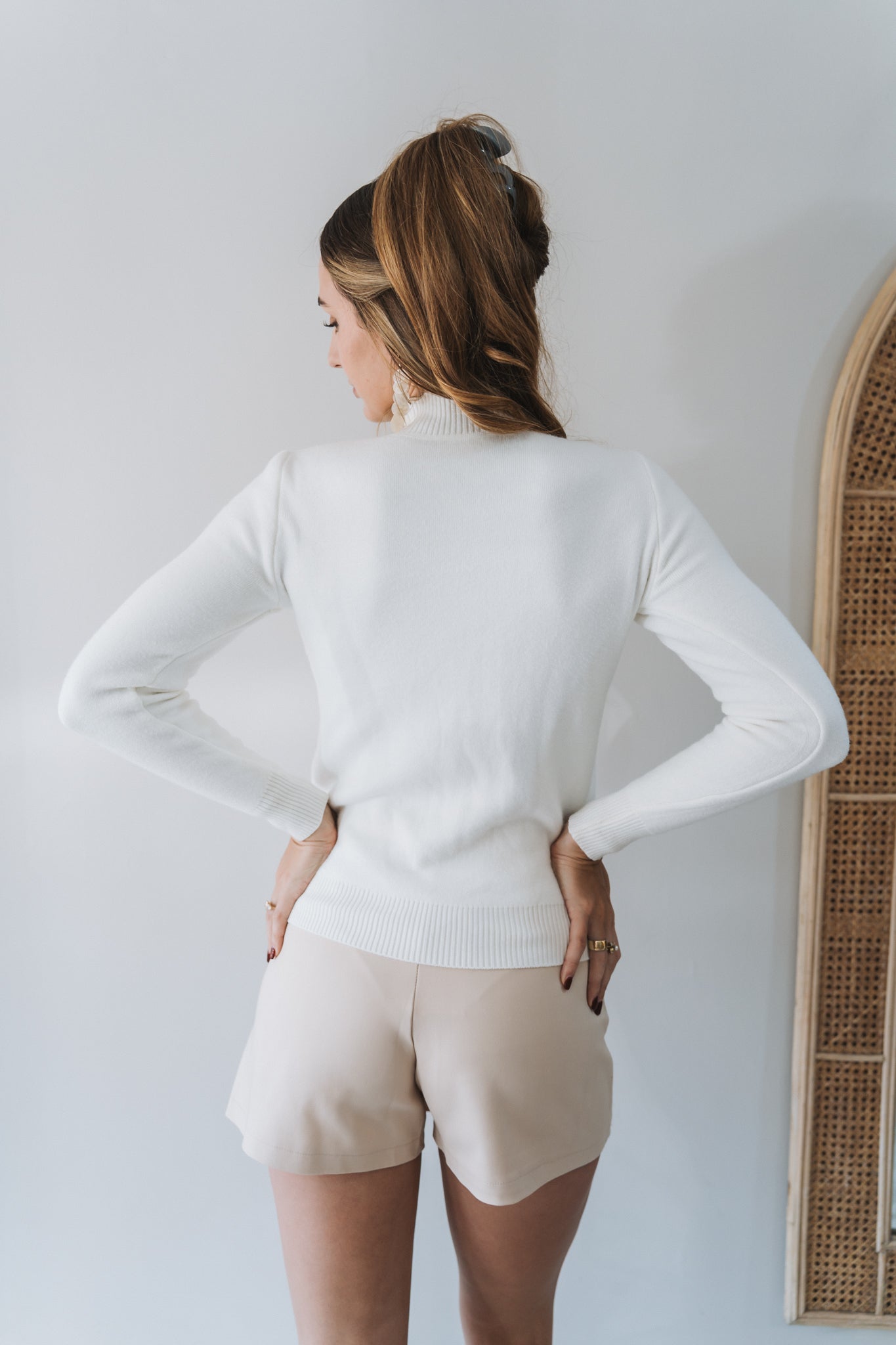 Winter Polo Knit White | One Size / Fits 30-34