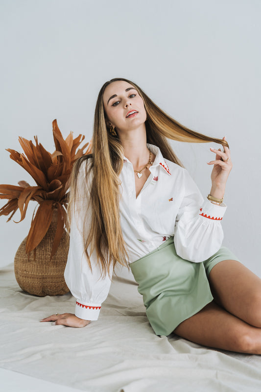 Dragon Fly Blouse | One Size / Fits 32-36