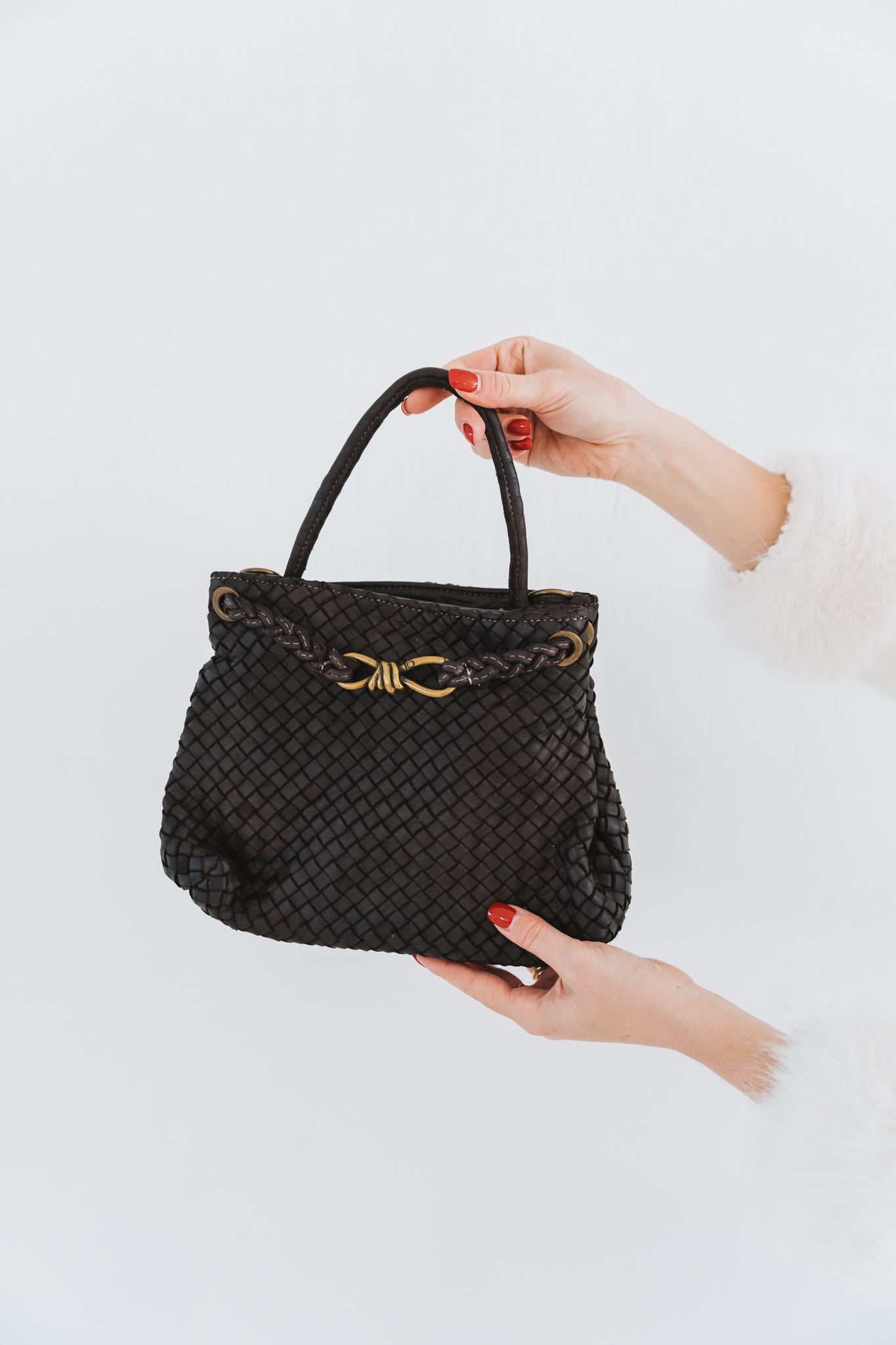 Infinity Leather Bag