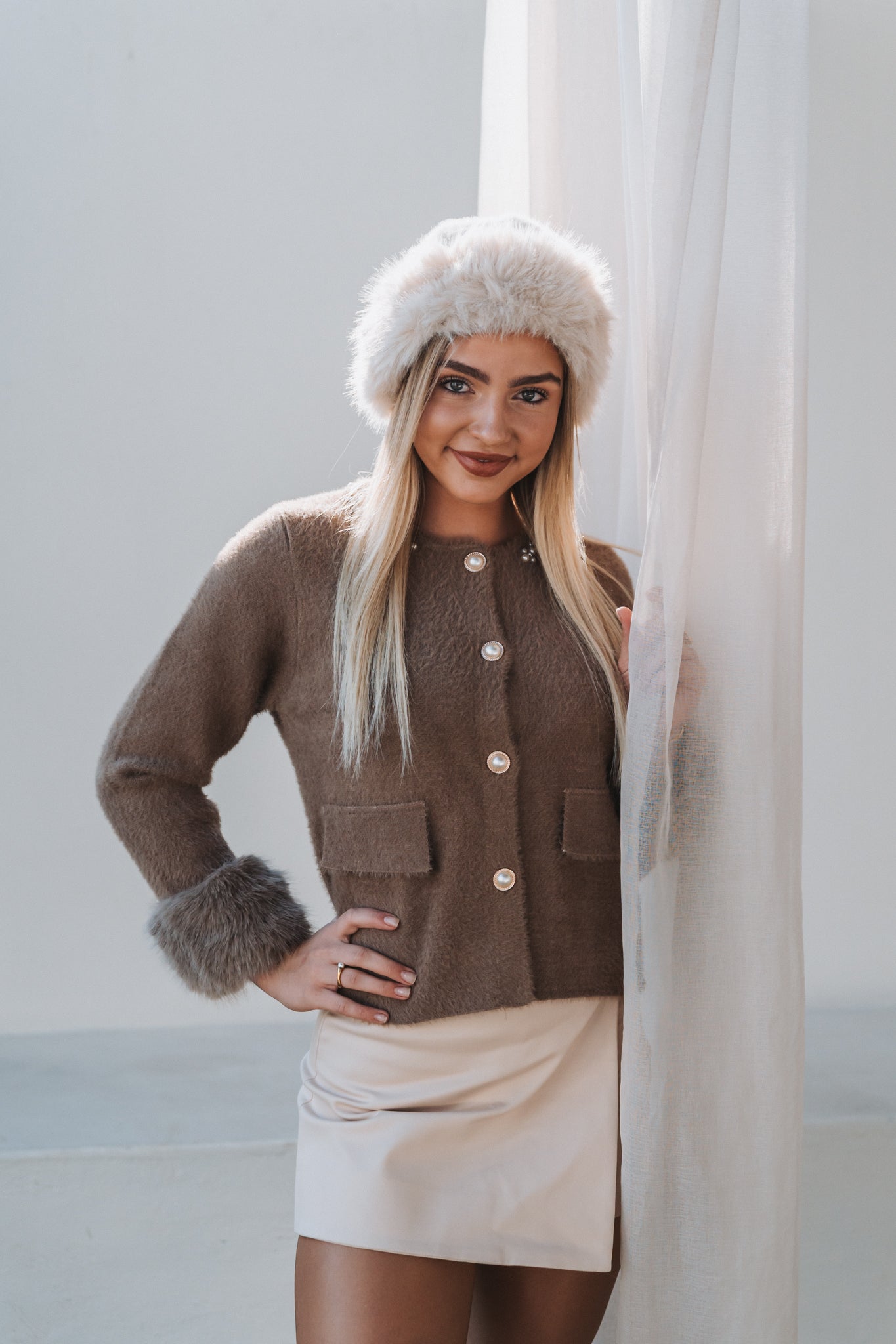 Lola Jacket Khaki | One Size / Fits 30-34