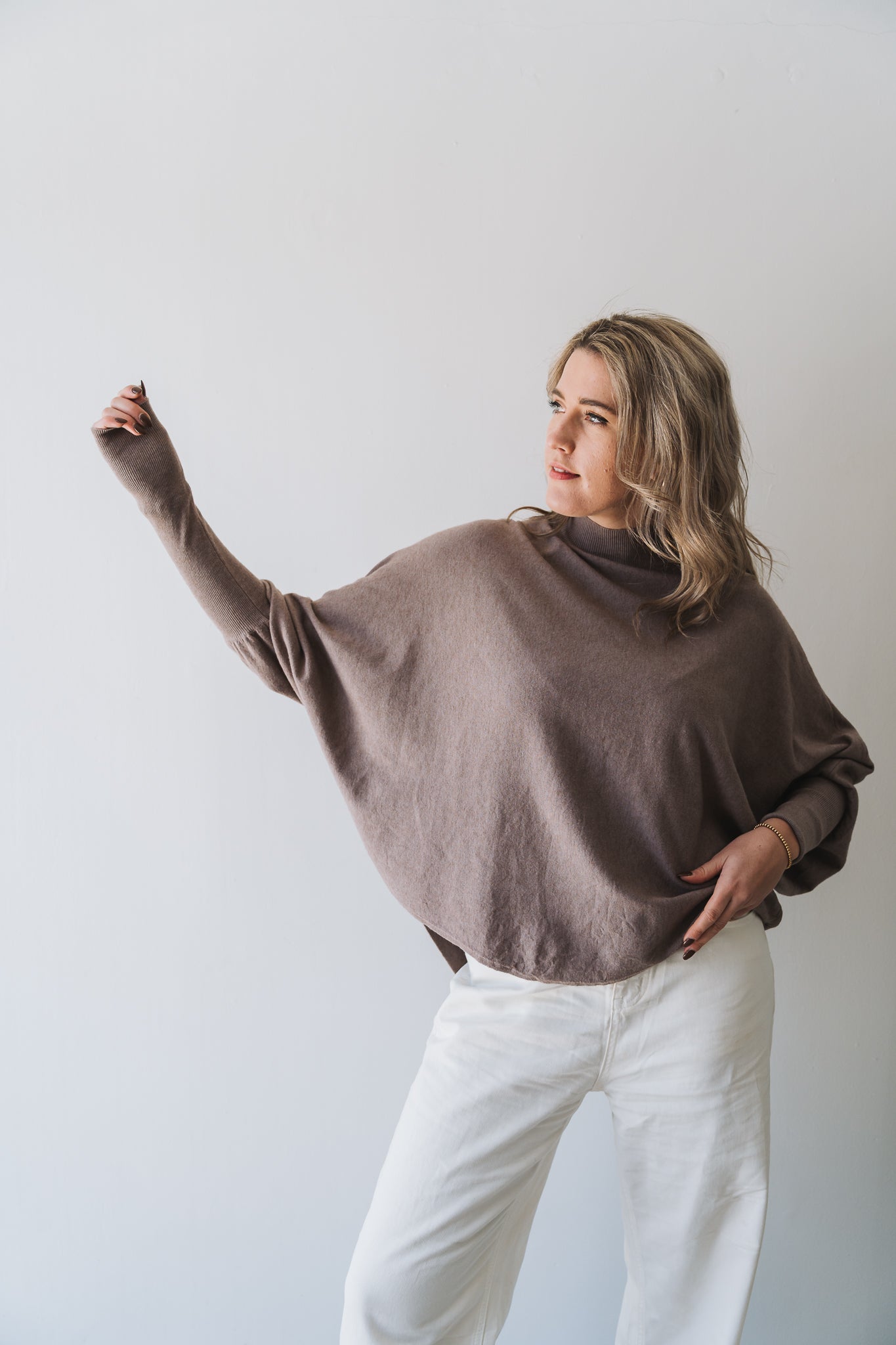 Batwing Jersey Stone