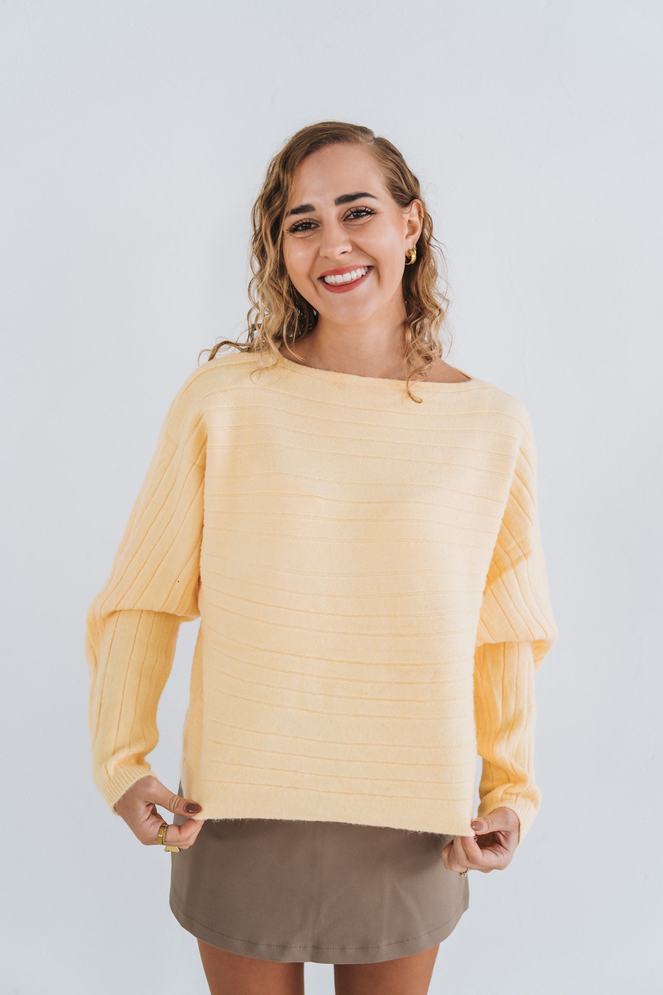 Mila Knit Yellow