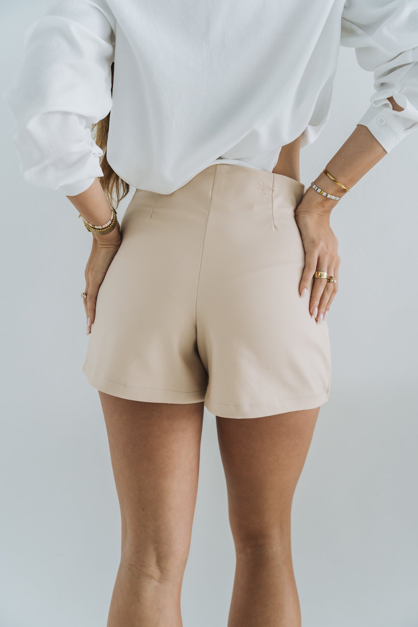 Mila Skort Cream | Available in Size 28-34