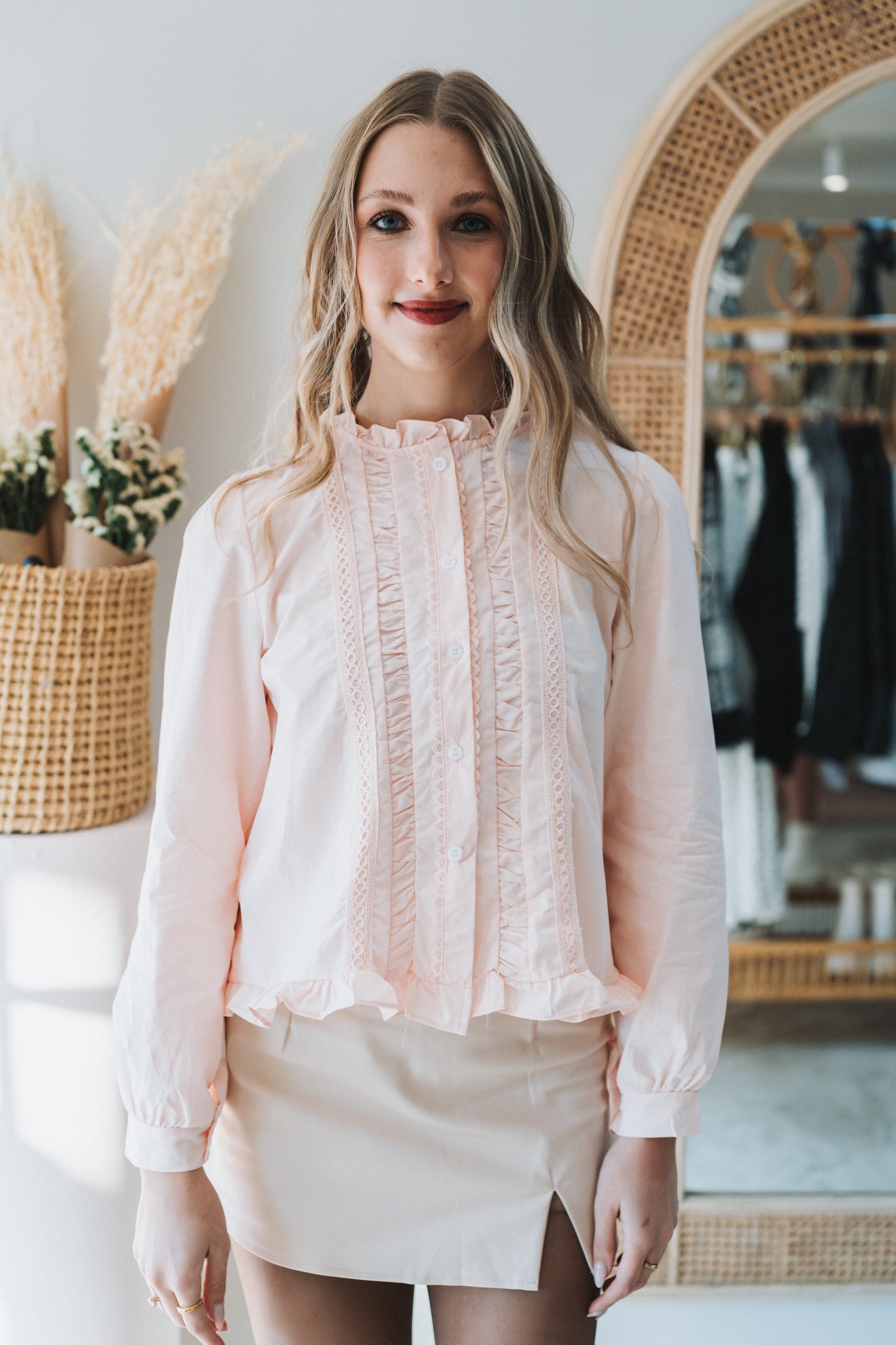 Demi Blouse Pink