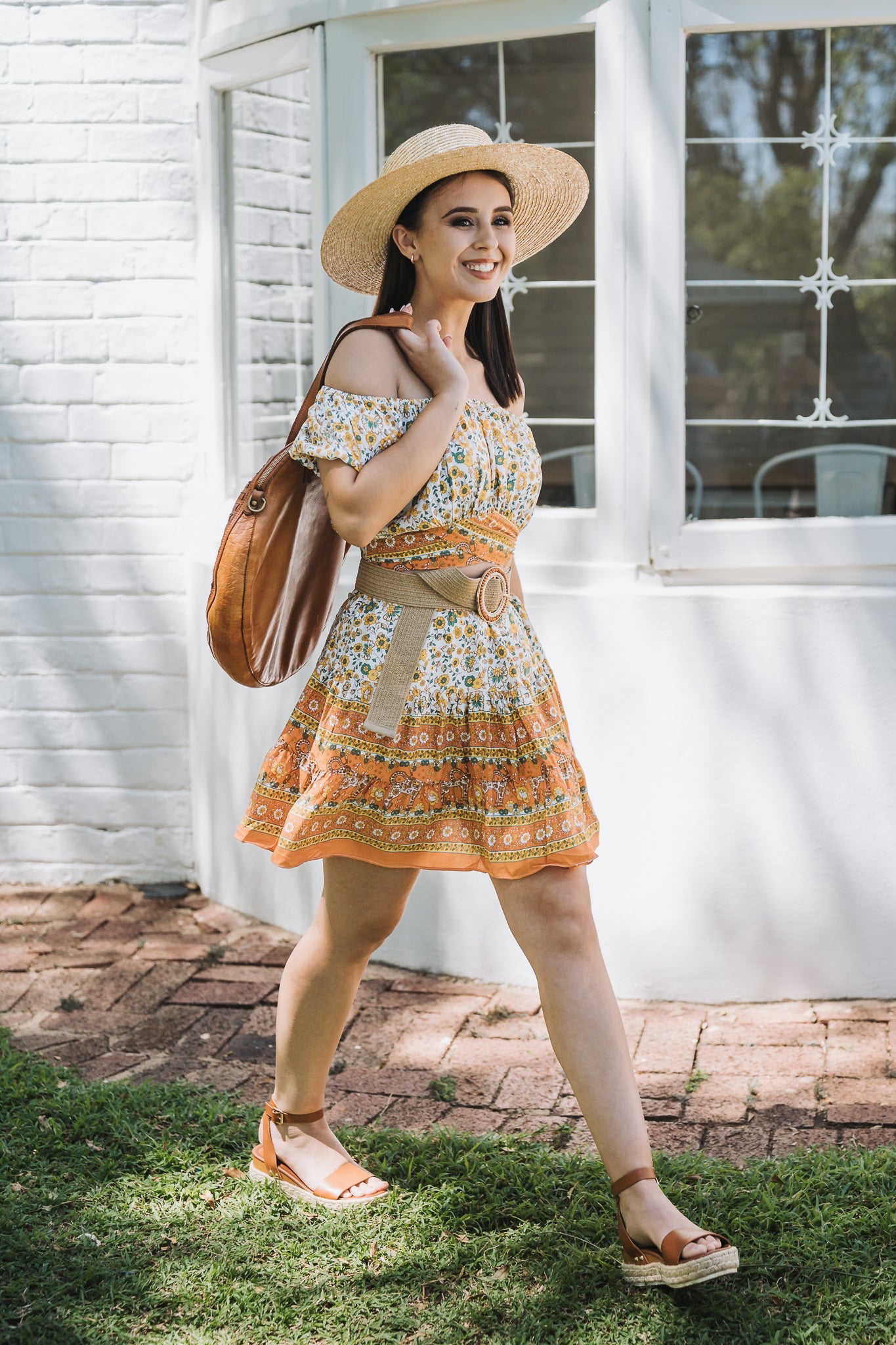 Honey Set Skirt Orange