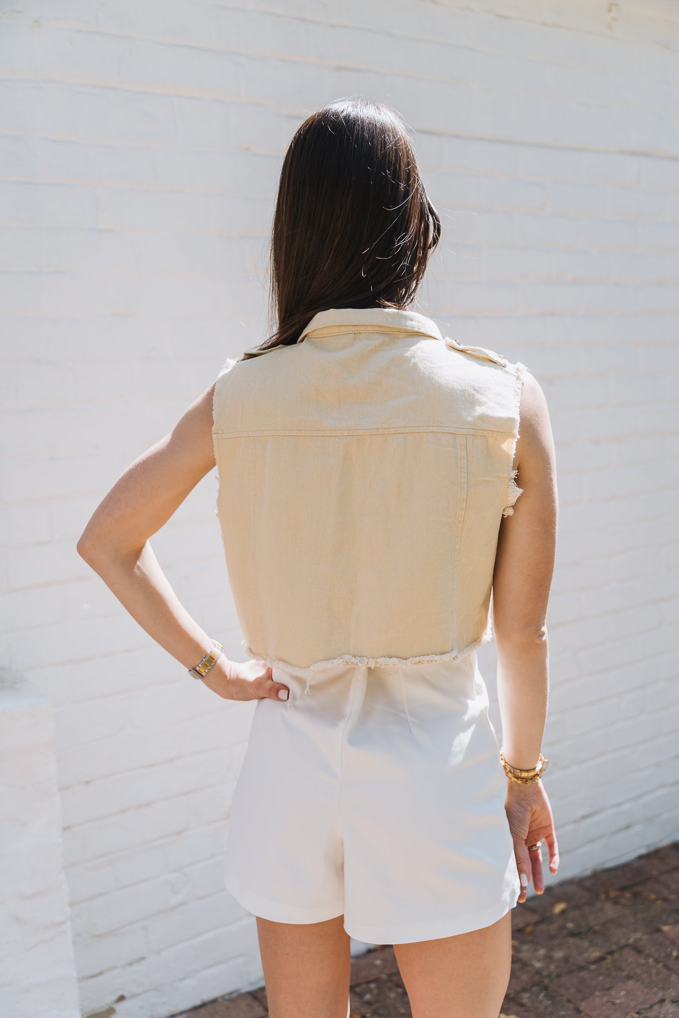 Earthy Waistcoat Yellow