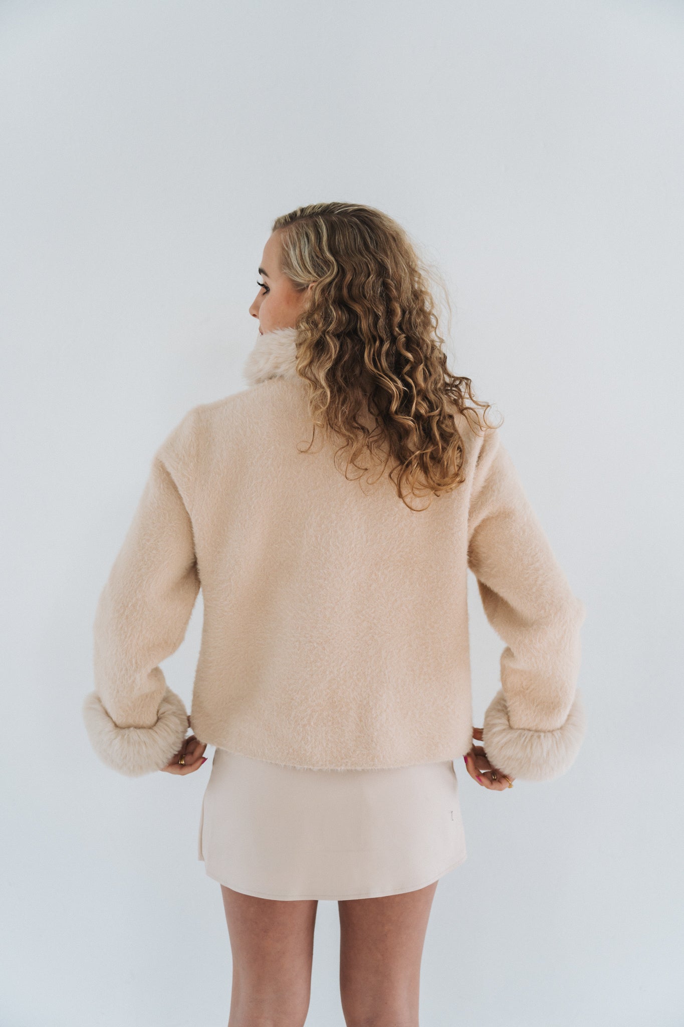 Leah Jacket Cream | One Size / Fits 30-34