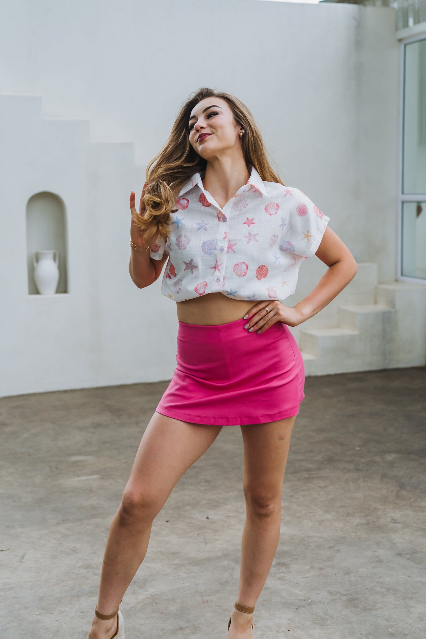 Stacy Skort Pink