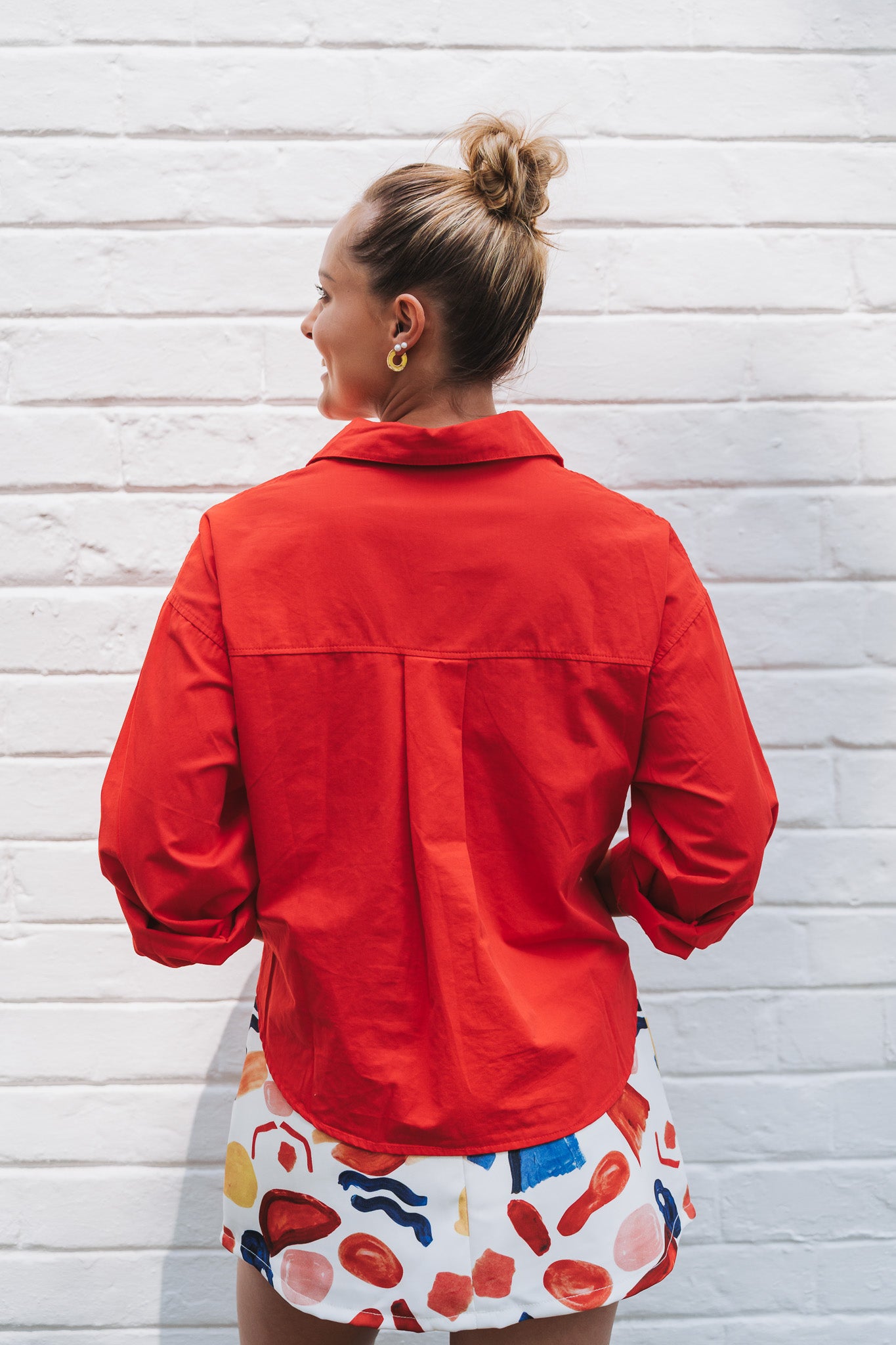 Bea Blouse Red