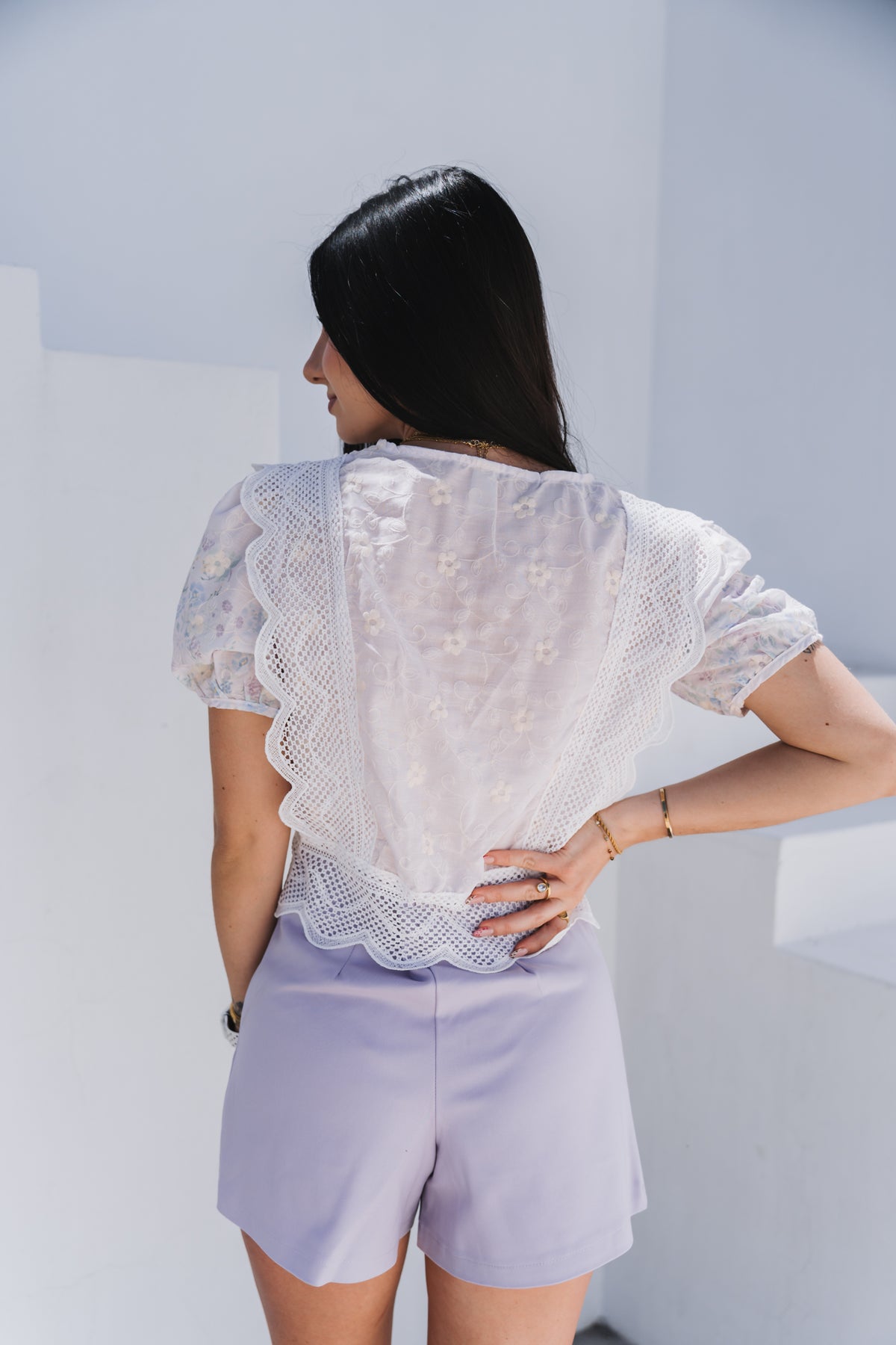 Tanya Lace Lilac | One Size / Fits 30-34