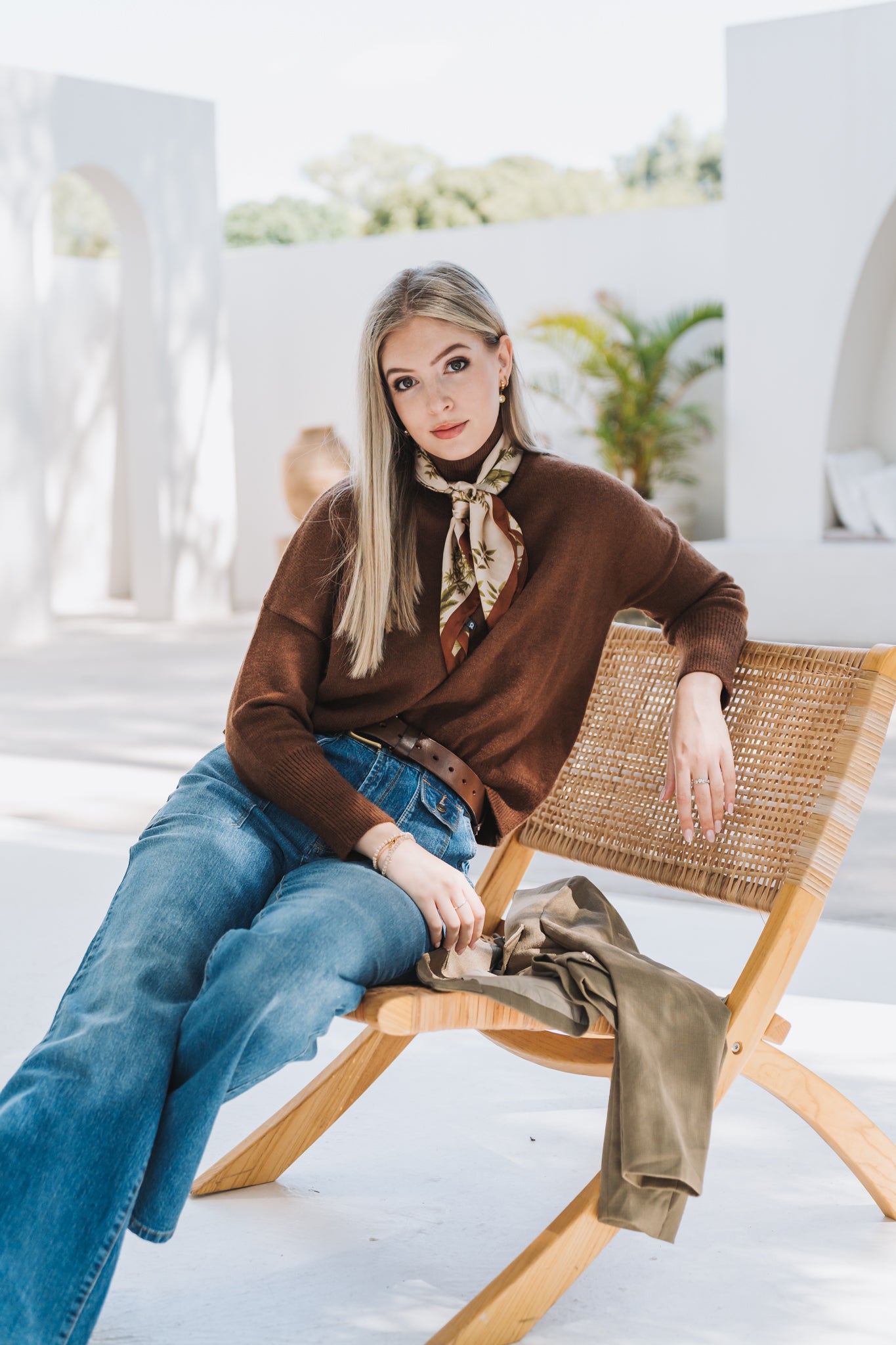 Mary Knit Brown