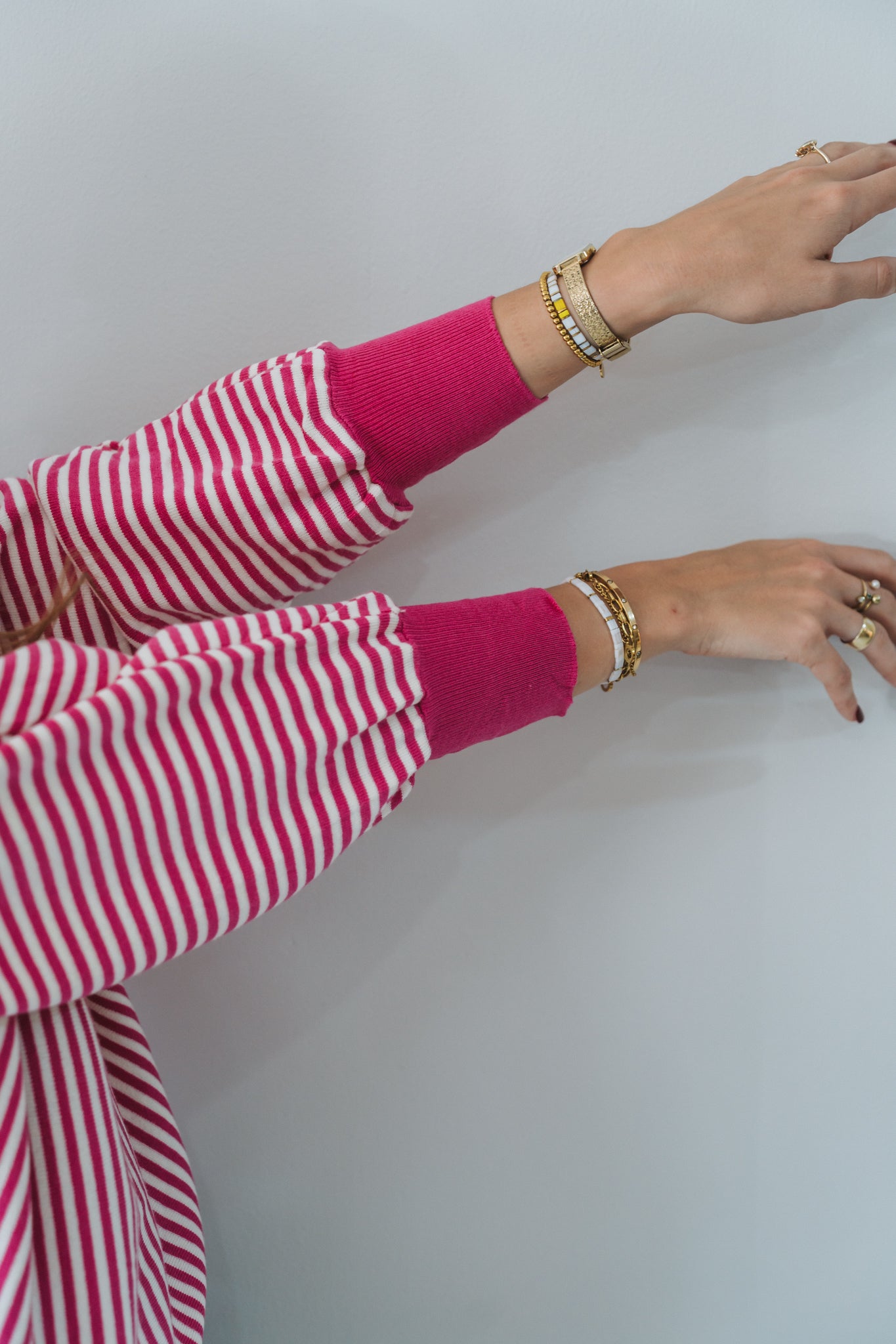 Stripey Knit Purple
