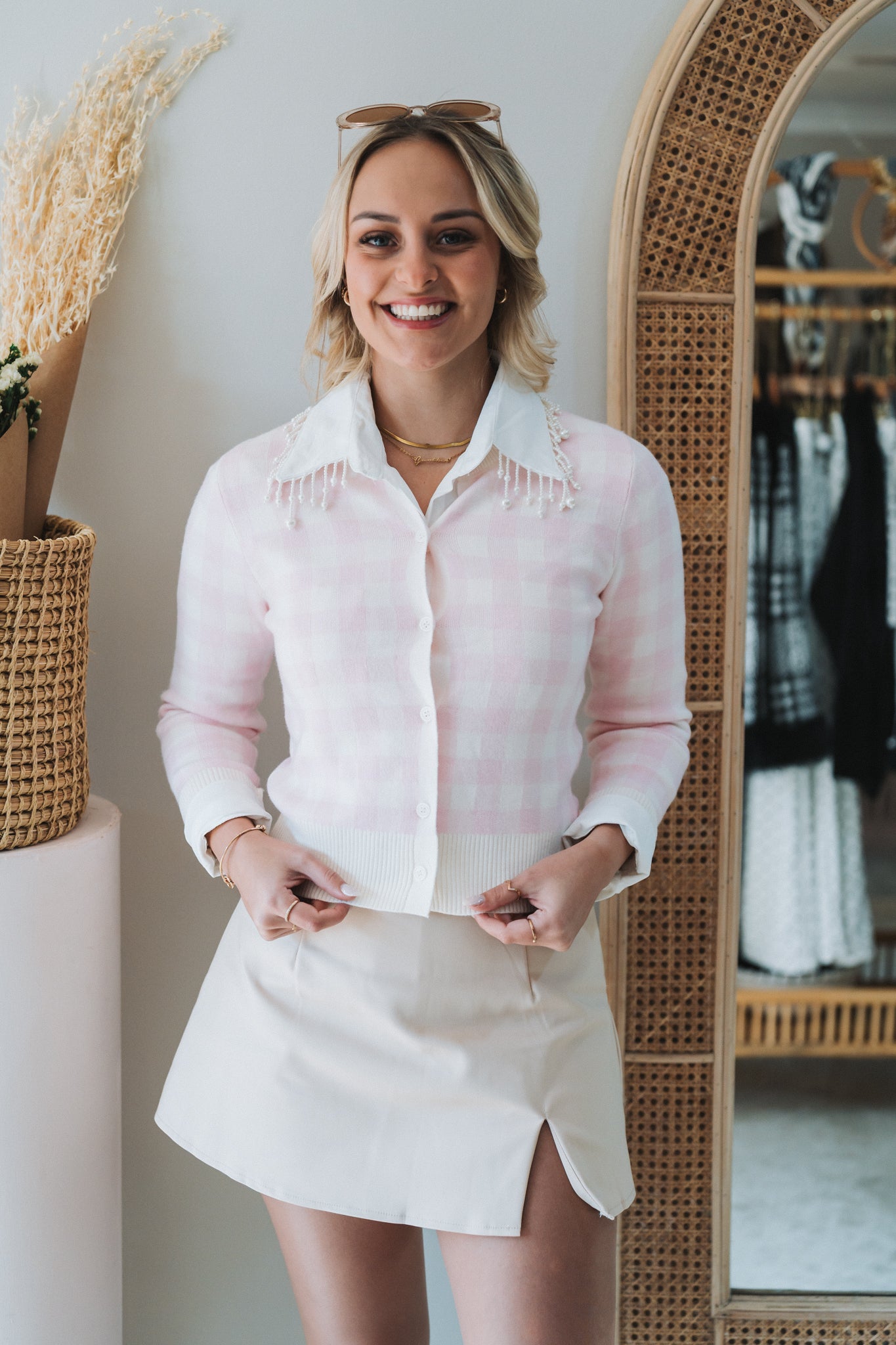 Picnic Cardi Pink