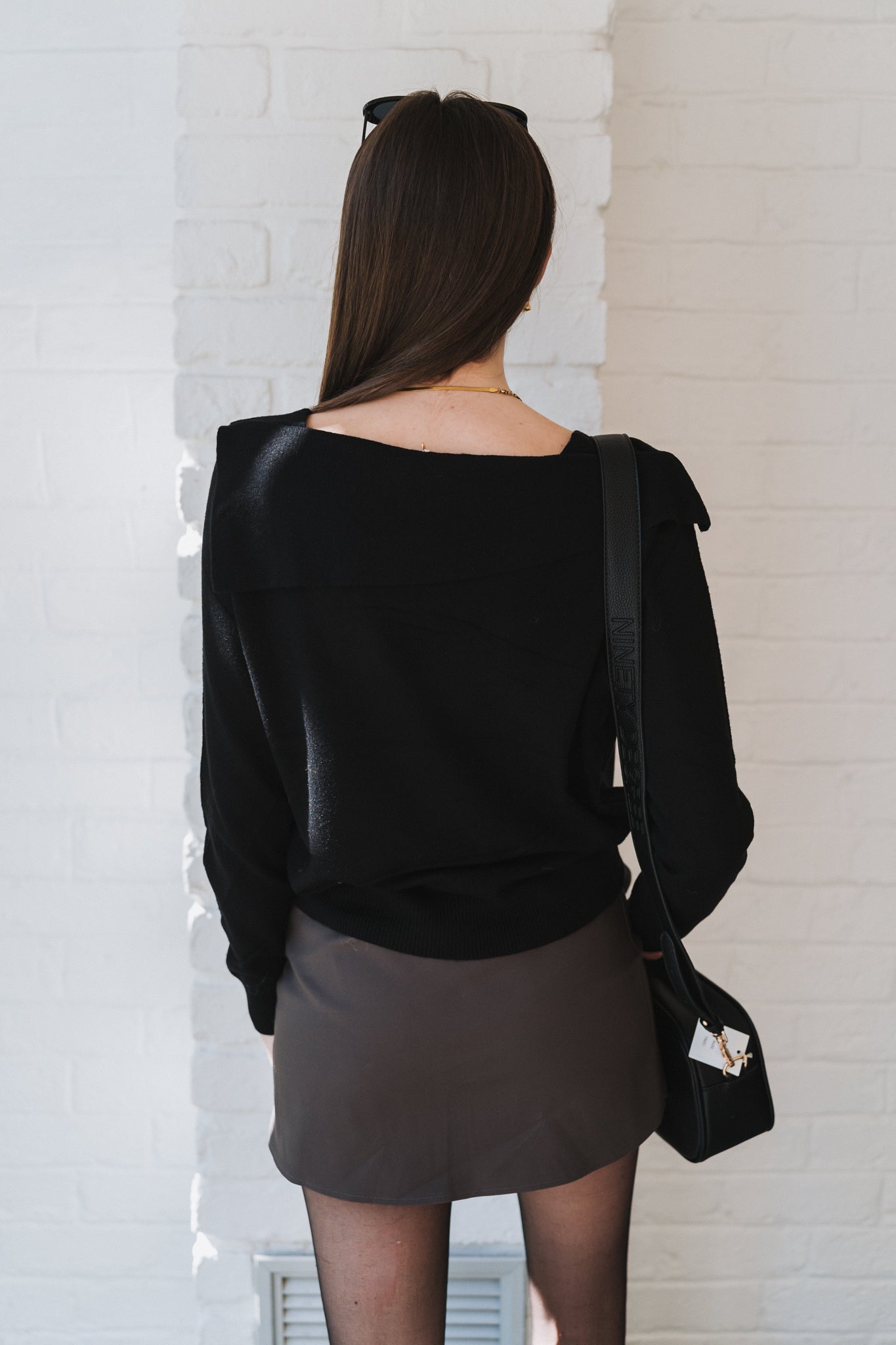 Statement Knit Black | One Size / Fits 30-34